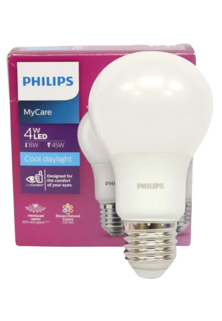 Philips My Care Led Bulb E27 Dl 6500K 230V 2Pack