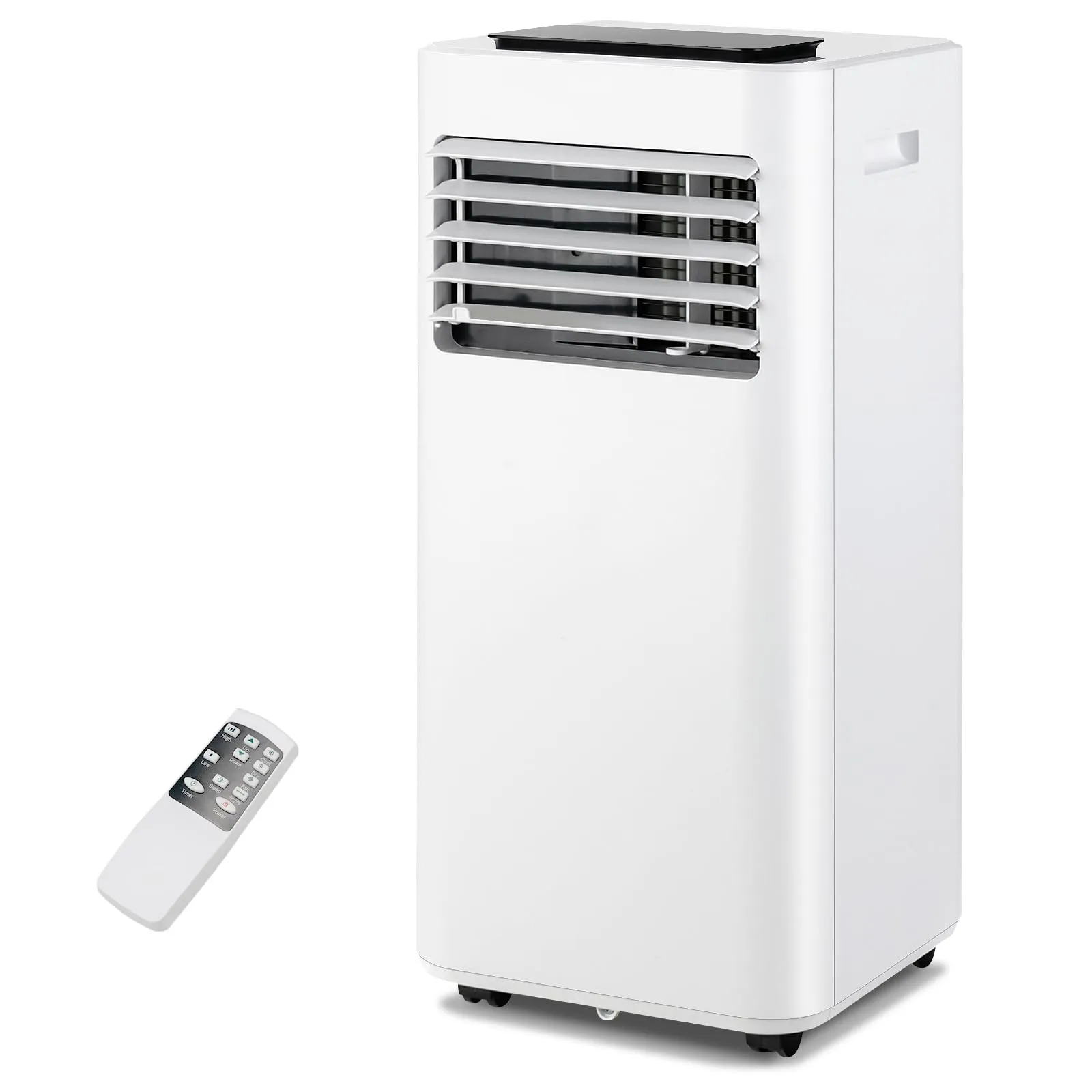 Portable Air Conditioner for Room up to 250 Sq. Ft, 8000 BTU 3-in-1 AC Unit for Bedroom w/Sleep Mode