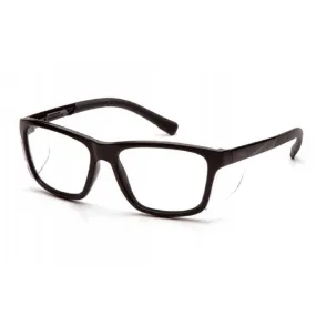 Pyramex Conaire Safety Glasses, Black Frame with Intergrated Side Shields