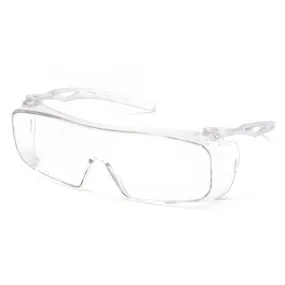 Pyramex Safety Glasses Cappture Clear H2X AntiFog Dielectric