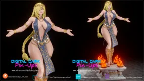 Queen Marika Inspired Model Kit By Digital Dark Pinups 18 