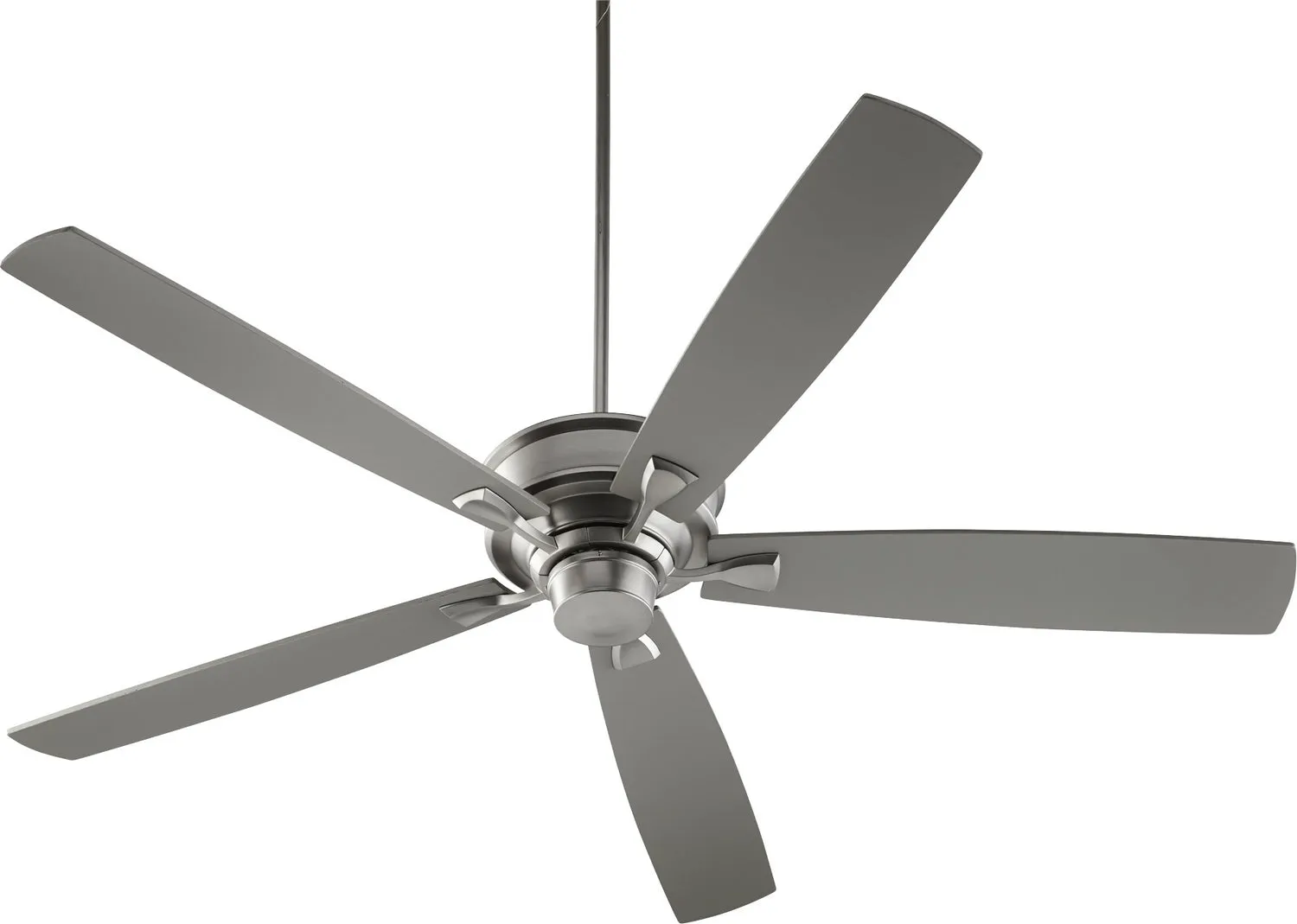 Quorum Alton 42705-65 Ceiling Fan - Satin Nickel