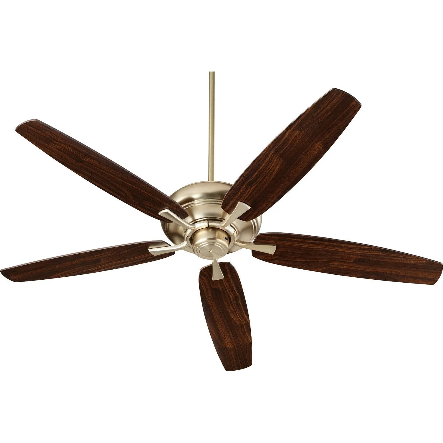 Quorum Apex 90565-80 Ceiling Fan - Aged Brass