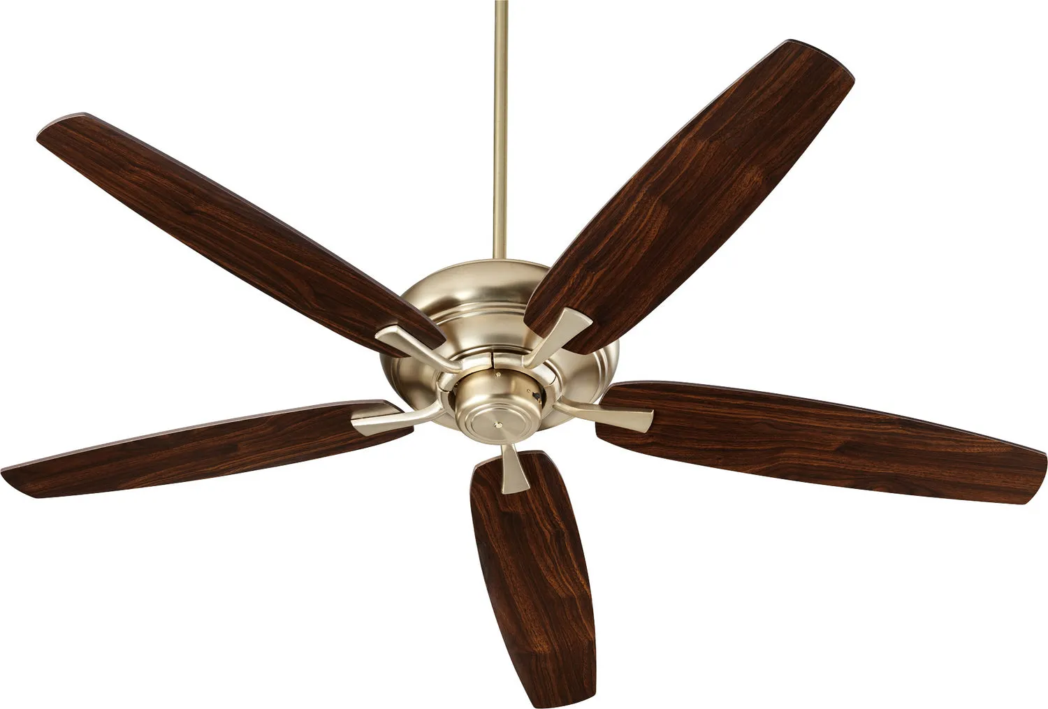 Quorum Apex 90565-80 Ceiling Fan - Aged Brass