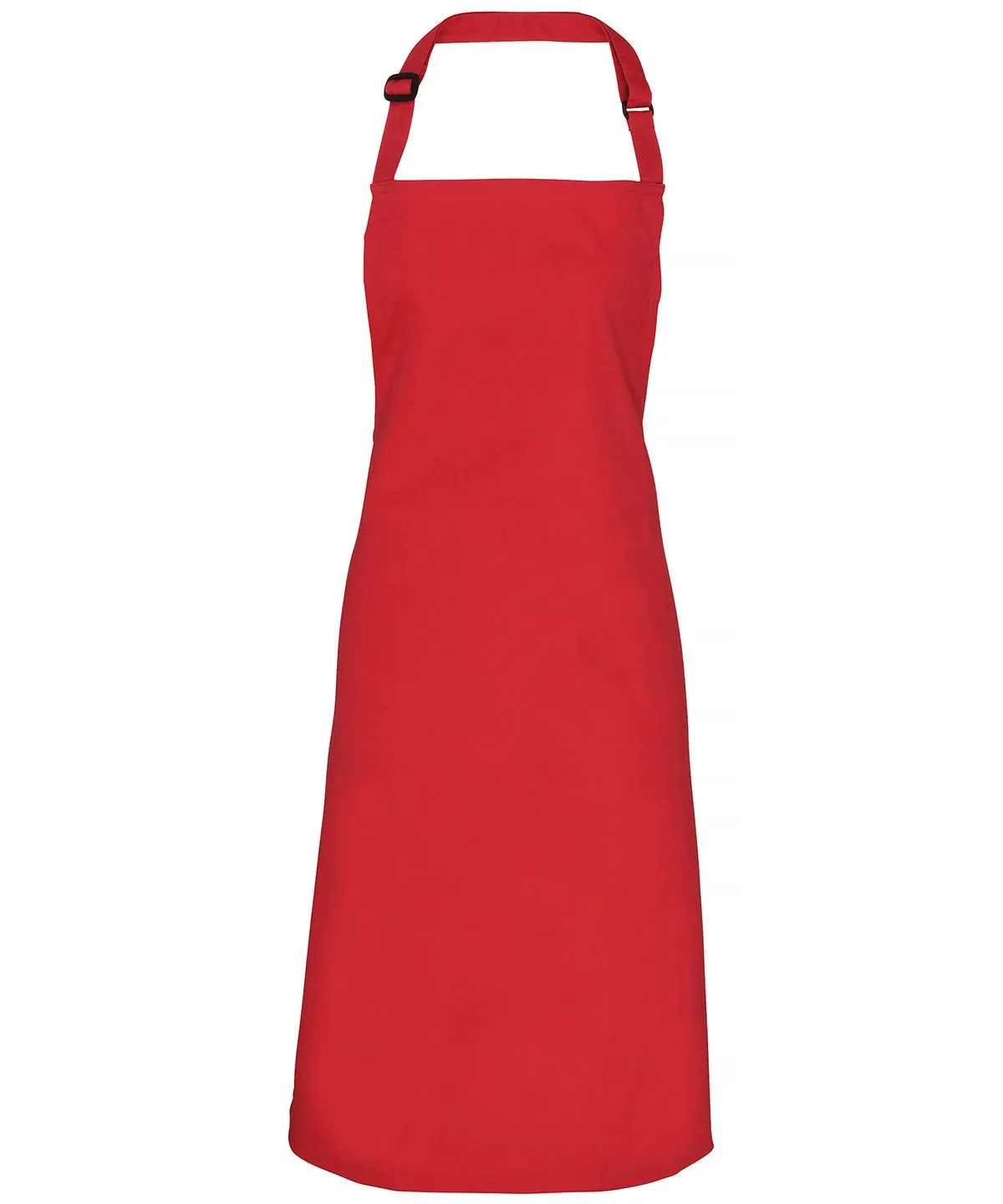 Red - 100% Polyester bib apron