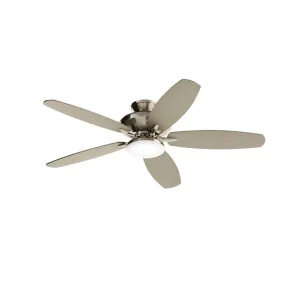 Renew Designer 52" Ceiling Fan in Painted Brushed Nickel