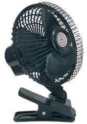 Roadpro 12-Volt "Quick Clip" Multi-Mount Oscillating Fan