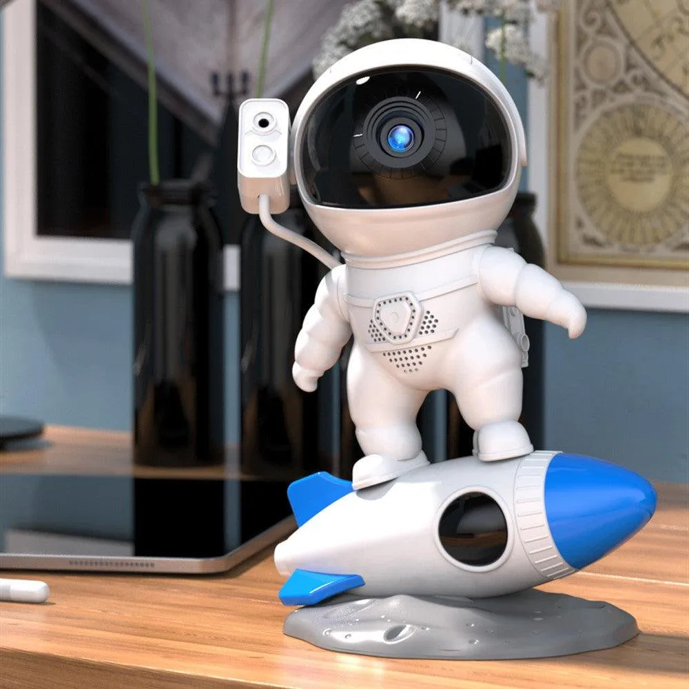 Rocket Astronaut Sky Projector Lamp