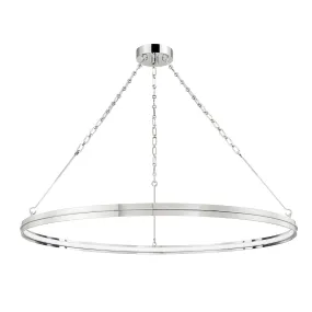 Rosendale LED Chandelier in Polished Nickel