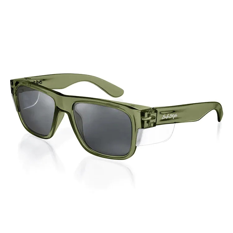 SafeStyle Unisex Fusions Green Polarised Lens