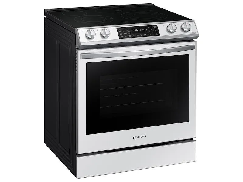 Samsung Bespoke 6.3 cu. ft. Smart Front Control Slide-In Electric Range with Air Fry