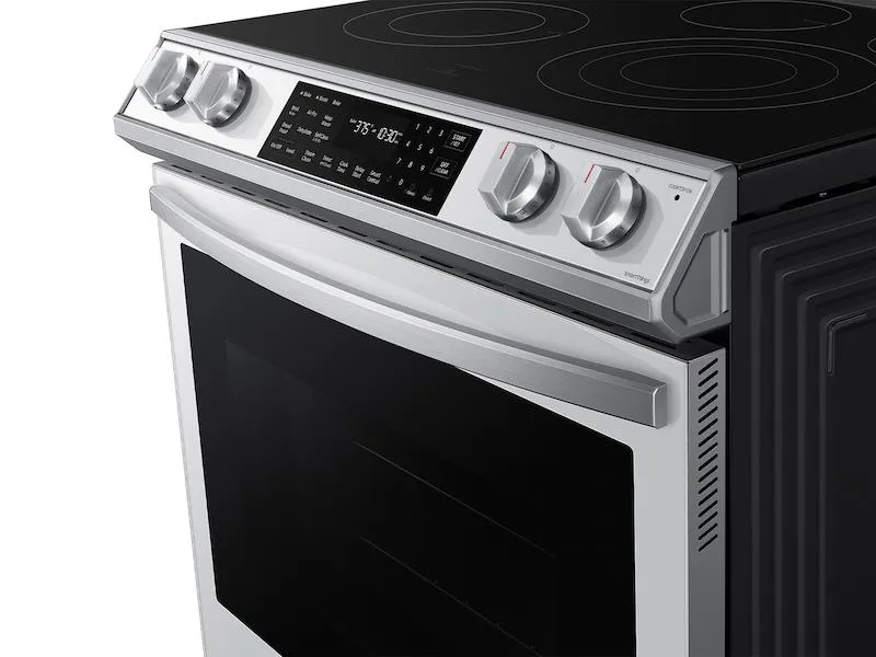 Samsung Bespoke 6.3 cu. ft. Smart Front Control Slide-In Electric Range with Air Fry