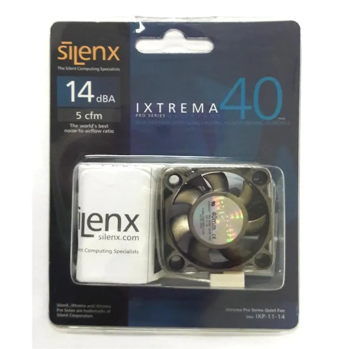 SilenX Ixtrema Pro 40x40x10mm 12 Volt Fan IXP-11-14