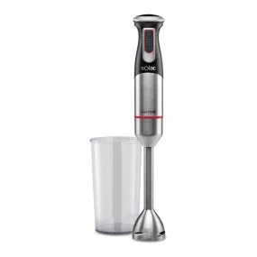 Solac Hand Blender Silver 1200 Watt / Cup / Stainless Steel Blades