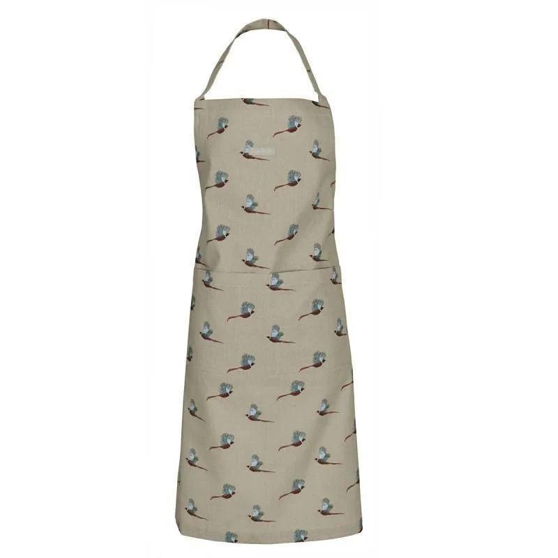 Sophie Allport Adult Apron Pheasant