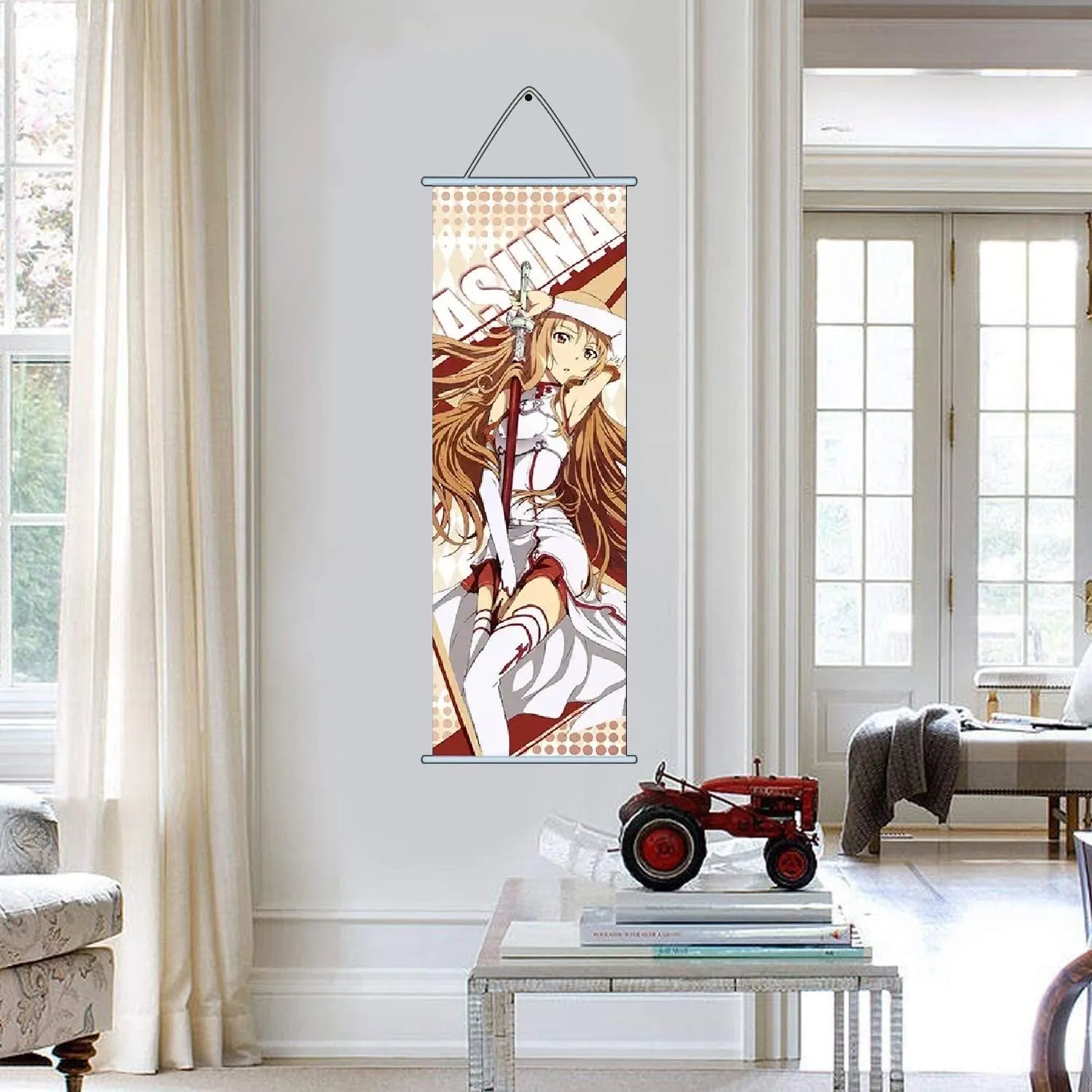 Sword Art Online Asuna Anime Wall Scroll Poster | 70 x 25 Cms |