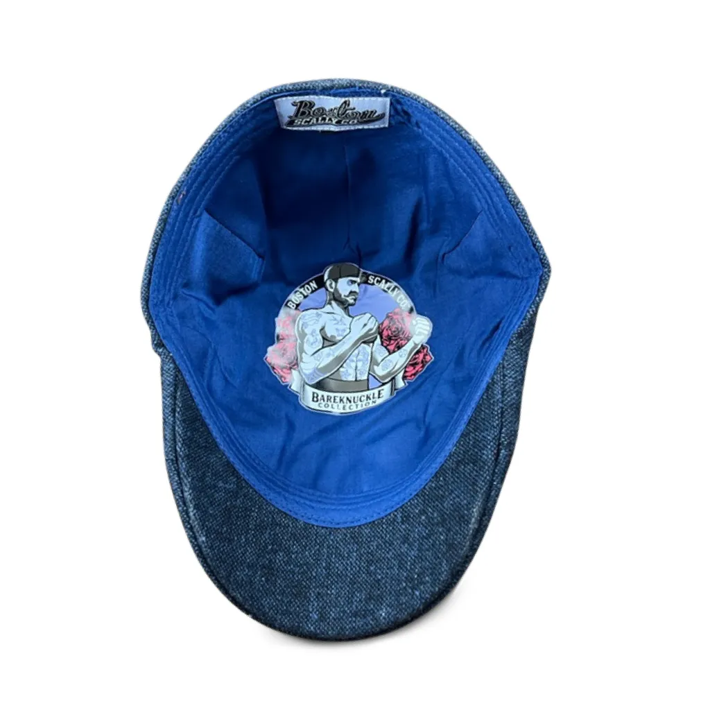 The Bareknuckle Boston Scally Cap - Blue