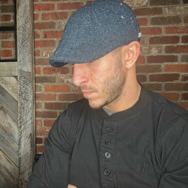 The Bareknuckle Boston Scally Cap - Blue