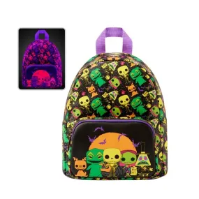 The Nightmare Before Christmas Black Light Print Funko Mini-Backpack