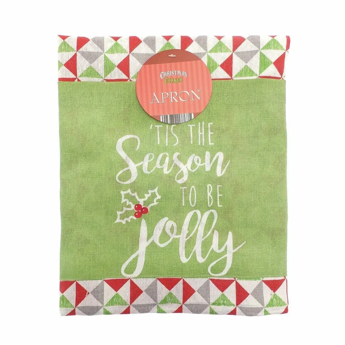 Tis The Season Apron Christmas Kitchen Accessory One Size