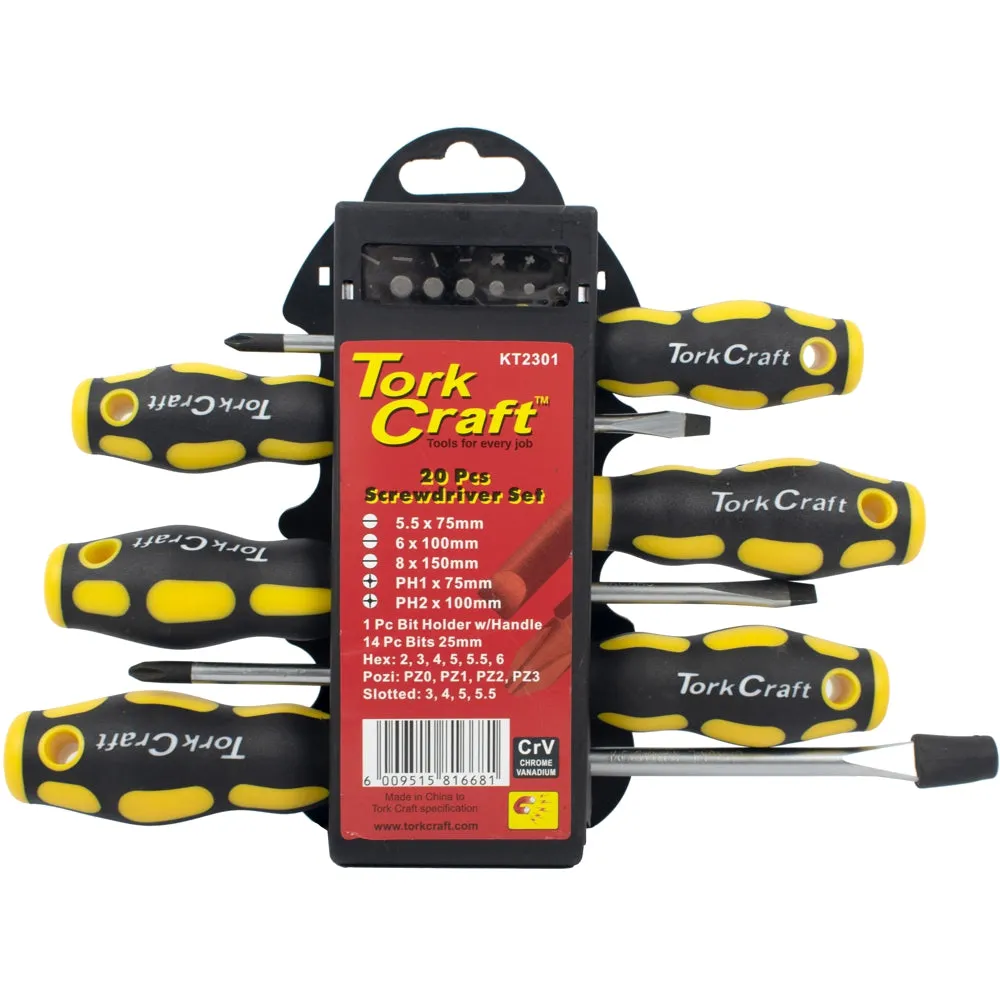 Tork Craft | Screwdriver Set 20Pc