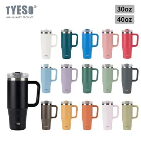 TYESO Large Capacity Thermal Bottle with handle