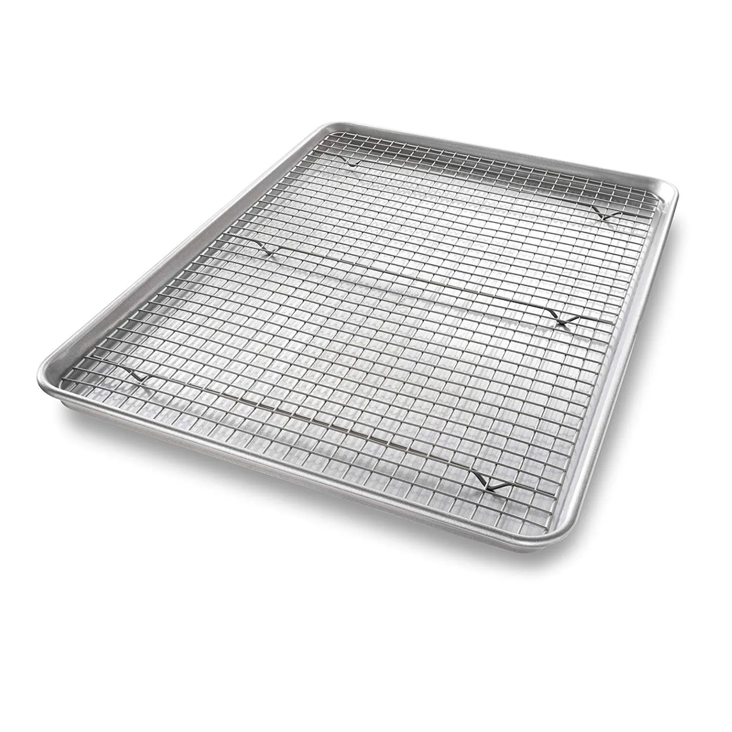 USA PAN Sheet Pan with Cooling Rack - 14"x9"