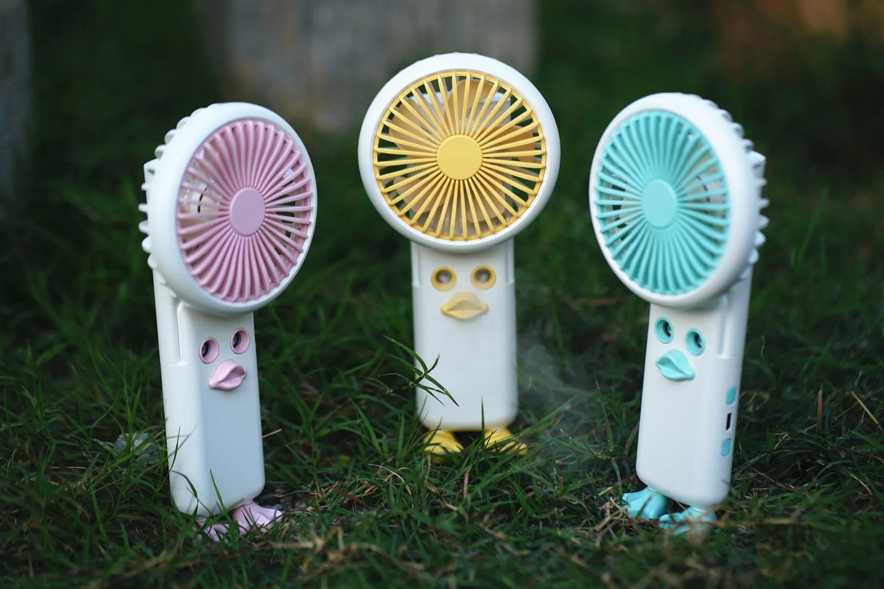 USB rechargeable handheld small mini fan portable pocket fan with three wind power settings for students and adults perfect for summer heat relief