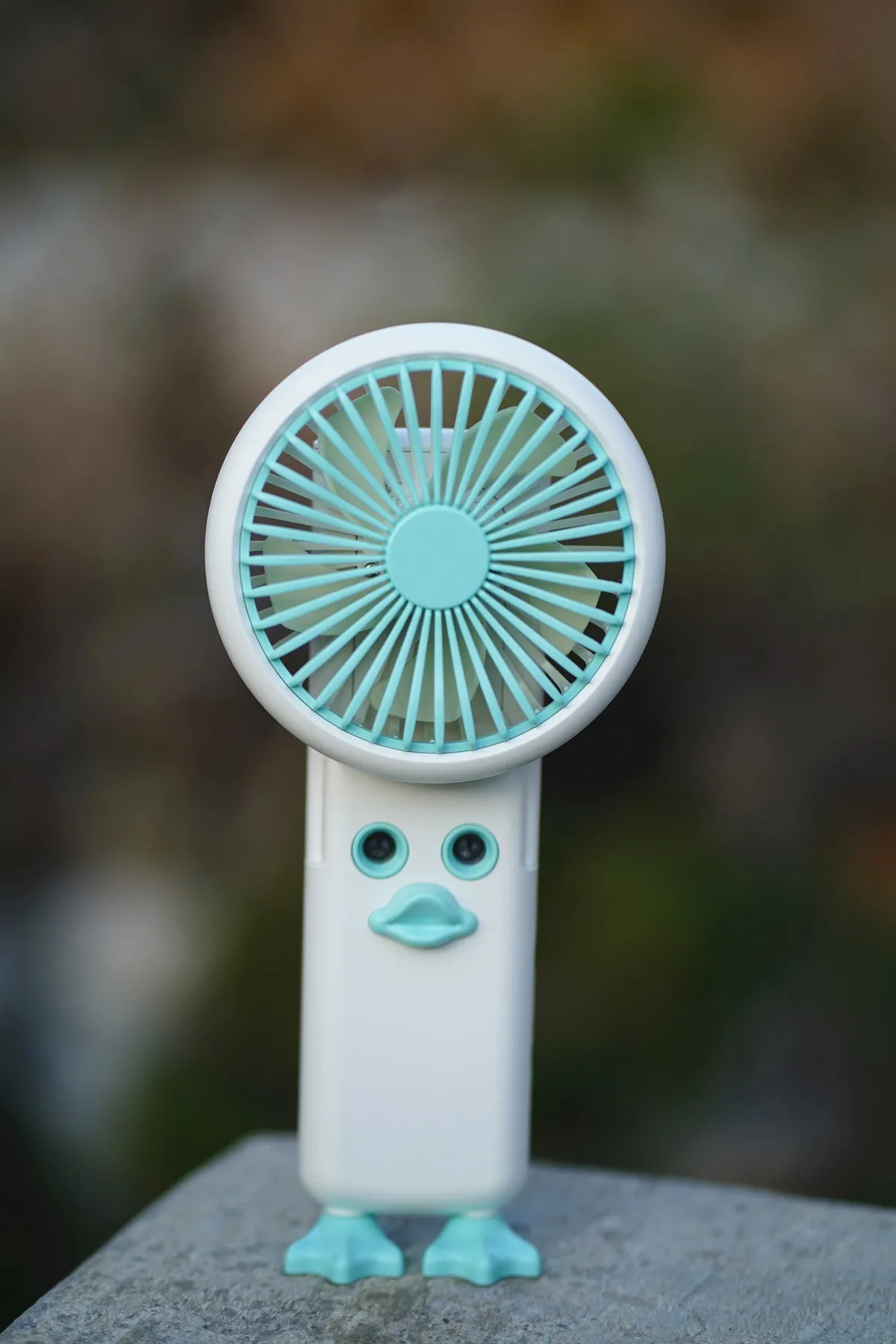 USB rechargeable handheld small mini fan portable pocket fan with three wind power settings for students and adults perfect for summer heat relief