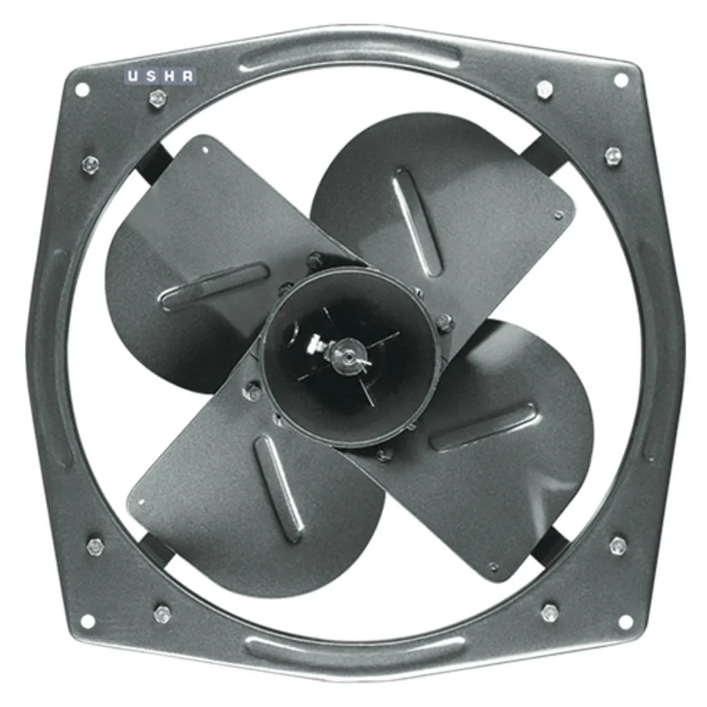 Usha Turbo Heavy Duty Single Phase Exhaust Fan 450mm Grey