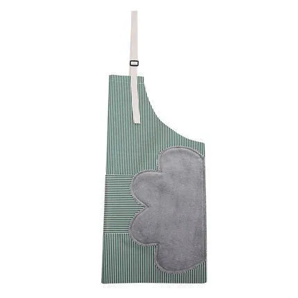 Waist Apron Oil Proof Kitchen Apron Absorb Water Adjustable Buckle One Size Waterproof Dormitory Apron