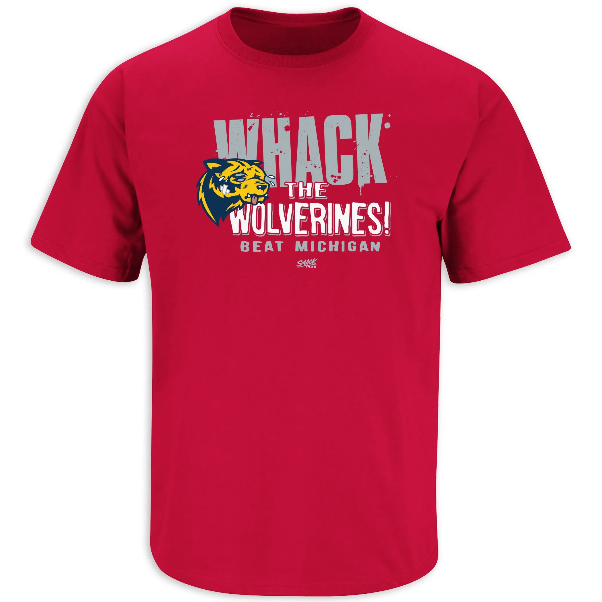 Whack The Wolverines T-Shirt for Ohio State College Fans