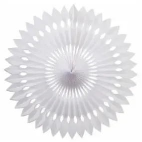 White Hanging Fan 40cm