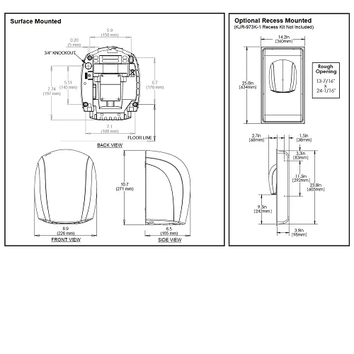 WORLD DRYER® J-975 Airforce™ **DISCONTINUED**  No Longer Available - Please see WORLD J-974A3