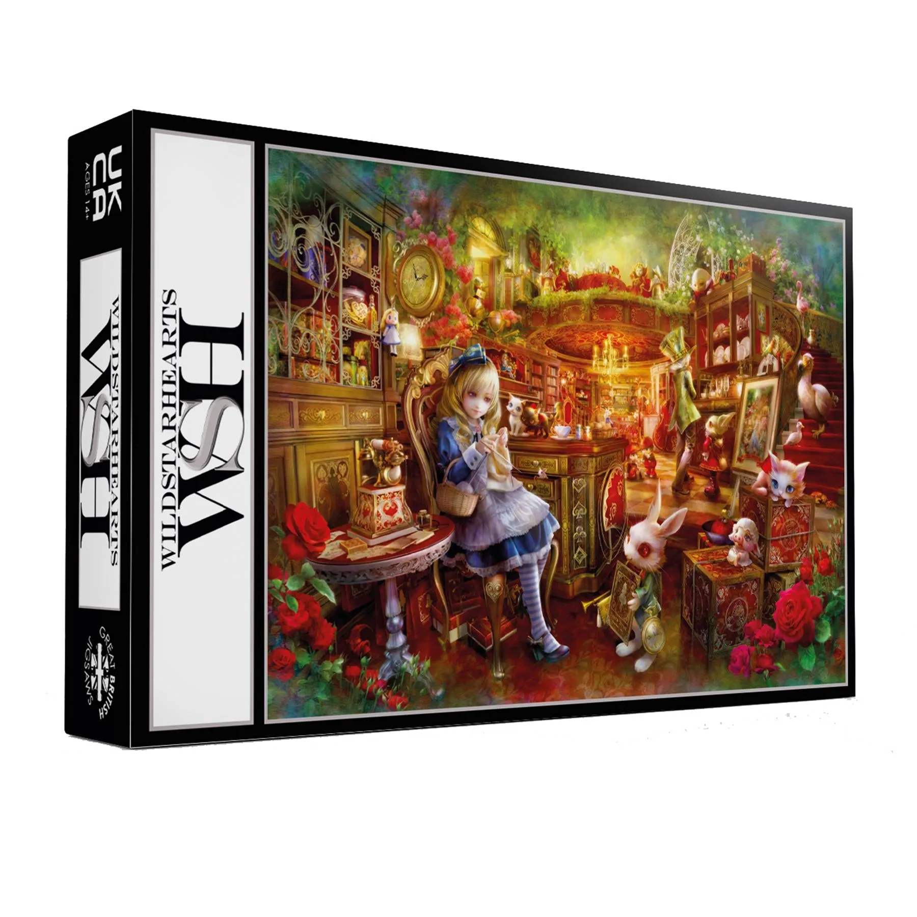 WSH- Alice In The Library - 1000 piece jigsaw