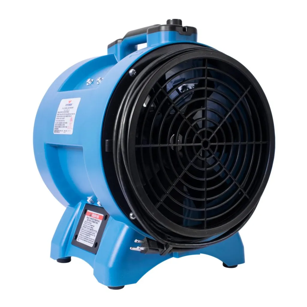 Xpower X-12 1/2 HP Induction Motor Industrial Confined Space Fan